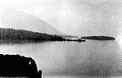 Le lac Chilco, vue vers le sud de la pointe Nemiah