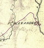 Palmer Map, Alexandria Detail