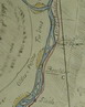 Détail de la carte de Waddington sur Boulder Creek