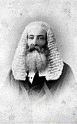 Henry P.P. Crease in his judicial wig and robes