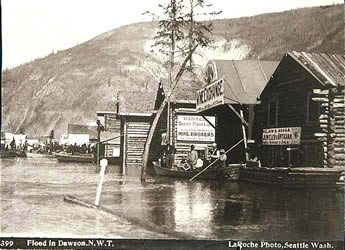 [ Flooded Street in Dawson ]