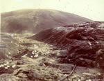  	Panoramic view of Bonanza Creek and Gold Hill mining claims,