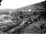 Mining operation on Dominion Creek