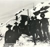 Mounted Police Post on the International Boundary at the top of Chilkoot Pass