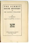 « The Summit House Mystery » [Le mystère de la maison du sommet] (page de titre)