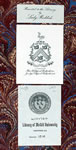 Bookplate, McGill University Library