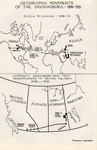 Les déplacements géographiques des Doukhobors entre 1898 et 1913