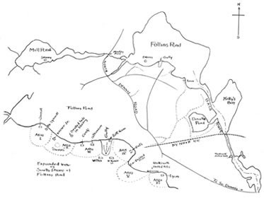[ Follins Pond Area Map, Benjamin L. Smith,   ]