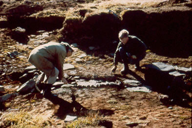 Excavation of Hvítarholt 'longfire'