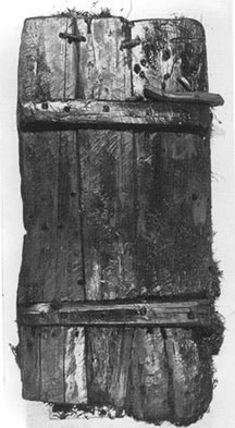 13th-century door from ‘The Farm Below the Sand’, Greenland