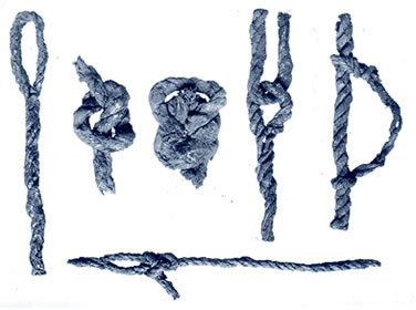 Ropes from the Oseberg Ship