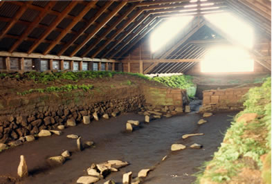The Excavated Hall at Stöng