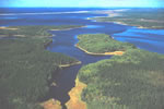 Rivire et lagune Kouchibouguac, parc national Kouchibouguac, Nouveau-Brunswick