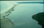 Lagunes Kouchibouguac derrire les barres sableuses