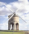 Le moulin  vent de Chesterton, Angleterre